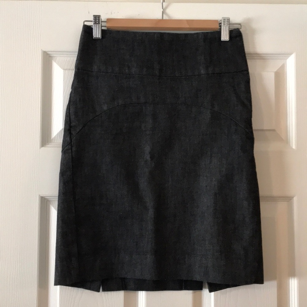 GAP Navy Blue Jean Pencil Skirt